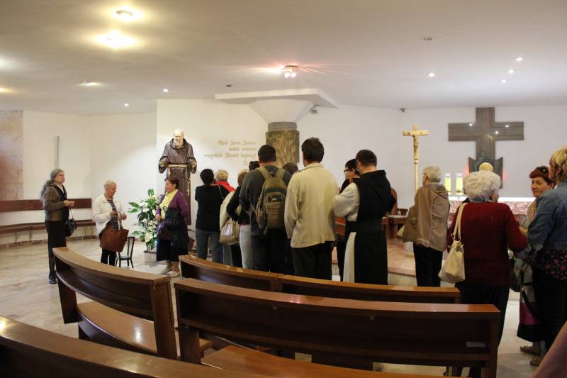 Zwiedzanie Sanktuarium Ojca Pio w Przeprośnej Górce